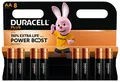DURACELL Plus AA Batterie, Alkaline, 1.5 Volt 8 Stück