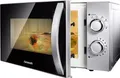 Hanseatic Mikrowelle 634711 Kompakt Mikrowelle 20L Garraum 700W Silber SMH207P3H