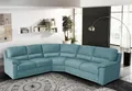 Egoitaliano Ecksofa Doris, modernes Designerecksofa in hochwertigen Microfaserqualitäten, edle Detailverarbeitung, wahlweise fleckenabweisend oder in Lederoptik