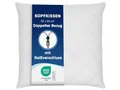 ZOLLNER Kopfkissen - Made in Europe – Polyesterfüllung - Bezug aus hochwertigem Mischgewebe - waschbar bis 60°C - 80x80 cm - Hotelqualität