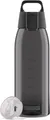 Sigg - Tritan Trinkflasche - Total Color ONE Anthracite - Für Kohlensäurehaltige Getränke Geeignet - Spülmaschinenfest - Auslaufsicher - Leicht - BPA-frei - Grau - 1L