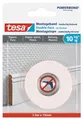 tesa Montageband Doppelseitiges Klebeband für Tapeten und Putz 1,5 m x 19 mm