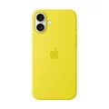 Apple Silikon Case mit MagSafe Handy-Cover für Apple iPhone 16 Plus sternfrucht