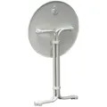 BEST Stehtisch "Multiflex", BxHxT: 70 x 110 x 70 cm, Tischplatte: Alcolit - weiss