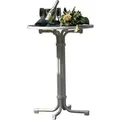 Stehtisch Multiflex rund 70cm weiß