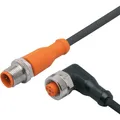 ifm Electronic EVC024 Verbindungsleitung Stecker, gerade, Buchse, gewinkelt 5 m Polzahl Sensoren: 4, 5 1 St.
