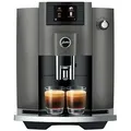 JURA Kaffeemaschine E6 Dark Inox - Silber