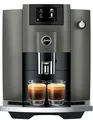 Jura E6 (EC) Kaffeevollautomat, One Touch, Farbdisplay, 1,9 L) Dark Inox