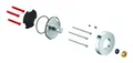 Grohe Brausestangenhalter für Duschsysteme mit Thermostatbatterie für die Wandmontage - Chrom - 48279000