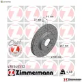 2x BREMSSCHEIBE 470.5403.52 FÜR RENAULT CLIO/IV/Sport/Tourer/SPORT/TOURER/MIO