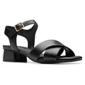 CLARKS Sandalette Serina40 mit Contour Cushion-Fußbett 1001 Black 36 - Schwarz - 36