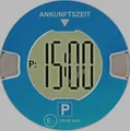 OOONO Park, Automatische Parkscheibe, TÜV Zertifiziert, Blau