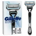 Gillette Nassrasierer - SkinGuard Sensitive Aloe Vera + 1 Ersatzklinge