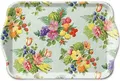 Ambiente Luxury Paper Products Tablett Dekotablett, Serviertablett, Planzen, Blumen, Tiere, Vogel, Melamin Blumen und Obst Kollektion, (1-tlg), Meer, Strand Sommer, Frühling, Herbst, Winter