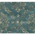 A.S. Création Vliestapete Barock Ornament Grün Blau Vintage FSC®
