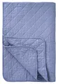 Ib Laursen - Decke Quilt Tagesdecke Gestreift Dunkelblau Weiß 180x130cm 0788-39