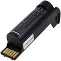 Powery Akku für Zebra DS2208 Barcode-Scanner, 3,7V, Li-Ion