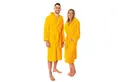 Lavea Bademantel Damen und Herren, Morgenmantel Mexico, Hotelbademantel, Lang, 100% Baumwolle, mit Kapuze, hochwertiger Bindegürtel, Weich & Saugstark - Spa Feeling für Zuhause