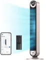 Dreo Turmventilator DOTF09S, 106cm 4 Modi 9 Geschwindigkeitsstufen 90° Oszillation 12H Timer APP