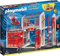 PLAYMOBIL City Action 9462 Große Feuerwache mit Soundeffekten, Ab 5 Jahren