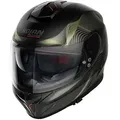 Nolan N80-8 Powerglide N-Com Helm, schwarz-gold, Größe L für Männer