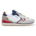 Pepe Jeans für Herren. PMS400026 Brit Active Turnschuhe weiß (43), Wohnung, Schnürsenkel, Lässig