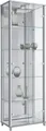fif möbel Vitrine OPTIMA Standvitrine, Vitrinenschrank, Glasvitrine, Sammlervitrine, LED