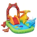Bestway Aufblasbares Dinosaurier Spielpool 241x140x137 cm +3-6 Jahre Garten 5