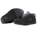 O'NEAL | Mountainbike-Schuhe | MTB Downhill Freeride | Vegan | Gleichgewicht zwischen Grip und Fußrepositionierung, Innengelenkschutz | Pinned Pro Flat Pedal V.22 Shoe | Erwachsene | Schwarz Grau | 43