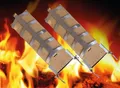 2x Holzplatten Flammlachsbretter+Halterung Flammlachsbrett Flammlachs-Brett  NEU