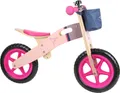 Laufrad aus Holz rosa Kloibrie von Small Foot