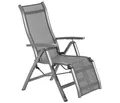 Relaxstuhl Chicago klappbar Aluminium/Kunststoff 110 x 69.5 x 63.5 cm, Dehner