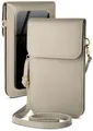moex Handyhülle moex® CitySling für Samsung Galaxy S22, Handytasche zum Umhängen kleine Handtasche mit Handyfach Touch-Fenster