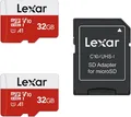 Lexar Micro SD Karte 32GB 2er Set Speicherkarte Micro SD mit SD Adapter 100 MB/s