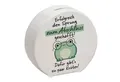 speecheese Spardose Frosch mit Brille Spardose Spruch Abschluss geschafft dafür Kröten