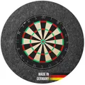 Karella Ultimo Dartboard Surround, Germany,Dart Auffangring,Catchring aus recycelten Fasern,Umrandung für alle Dartscheiben,Backboard für Steeldart,Wandschutz,rundes Auffangfeld für Dartpfeile