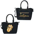 The Rolling Stones Handtasche Damen Gold Tongue schwarz Standard