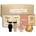 Paco Rabanne Mini EDP Set 5 ml Lady Million & 6 ml Olympea & 4 ml Fame & 4 ml Fa