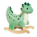 Klassisches Welt-Schaukelpferd-Dinosaurier aus Holz