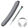 Stirnband Ersatz für Bose QC35 / QC35 II / QC45 - Protein PU Kopfpolster - Grau