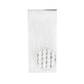 Türvorhang Insektenschutz CLEAR - Kunststoff transparent - 72 Stränge - 90x200cm
