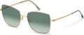 Rodenstock R1446 A123 gold, green 58/18/145 Damen Sonnenbrillen