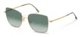 Rodenstock R1446 A123 gold, green 58/18/145 Damen Sonnenbrillen