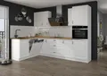 Landhaus Küche Stilo Weiß 170x285cm Küchenzeile Einbauküche Eckküche Winkelküche