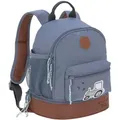 Lässig Kinderrucksack Adventure Mini, Blau, Braun, Textil, 15.5x27x24.5 cm, Füttern, Kindergartenzubehör, Kinderrucksäcke