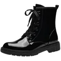 MARCO TOZZI FEEL, Vegan mit Blockabsatz Blockabsatz 2-25282-41 Schnürstiefelette FEEL schwarz 39 EU
