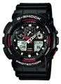 Casio Herren Uhr G-Shock schwarz Oversized GA-100-1A4ER