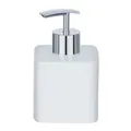 WENKO Hexa Seifenspender, 290 ml 23234100 , Farbe: Weiß