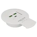 Delock USB Type-CTM Ladegerдt PD 85 W + Qualcomm Quick Charge 3.0 fьr Tischeinbau - Weiß