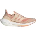 adidas Ultraboost 21 Neutralschuh Damen - rosa, weiß, Größe 36 2/3